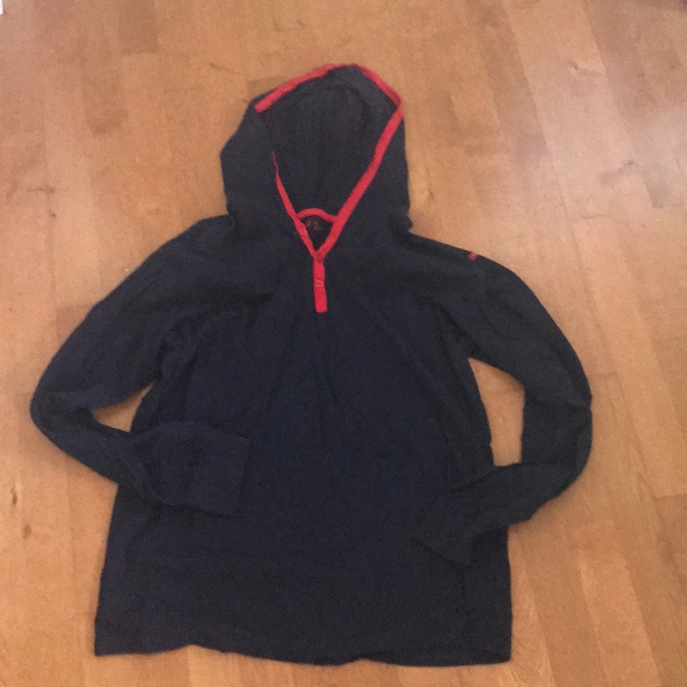 Puma Long Sleeve Navy Hoodie M